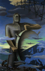 Ernesto Thayaht, Il grande nocchiere, 1939