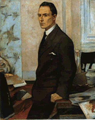 Baccio Bacci, Ritratto di Matteo Marangoni, 1919